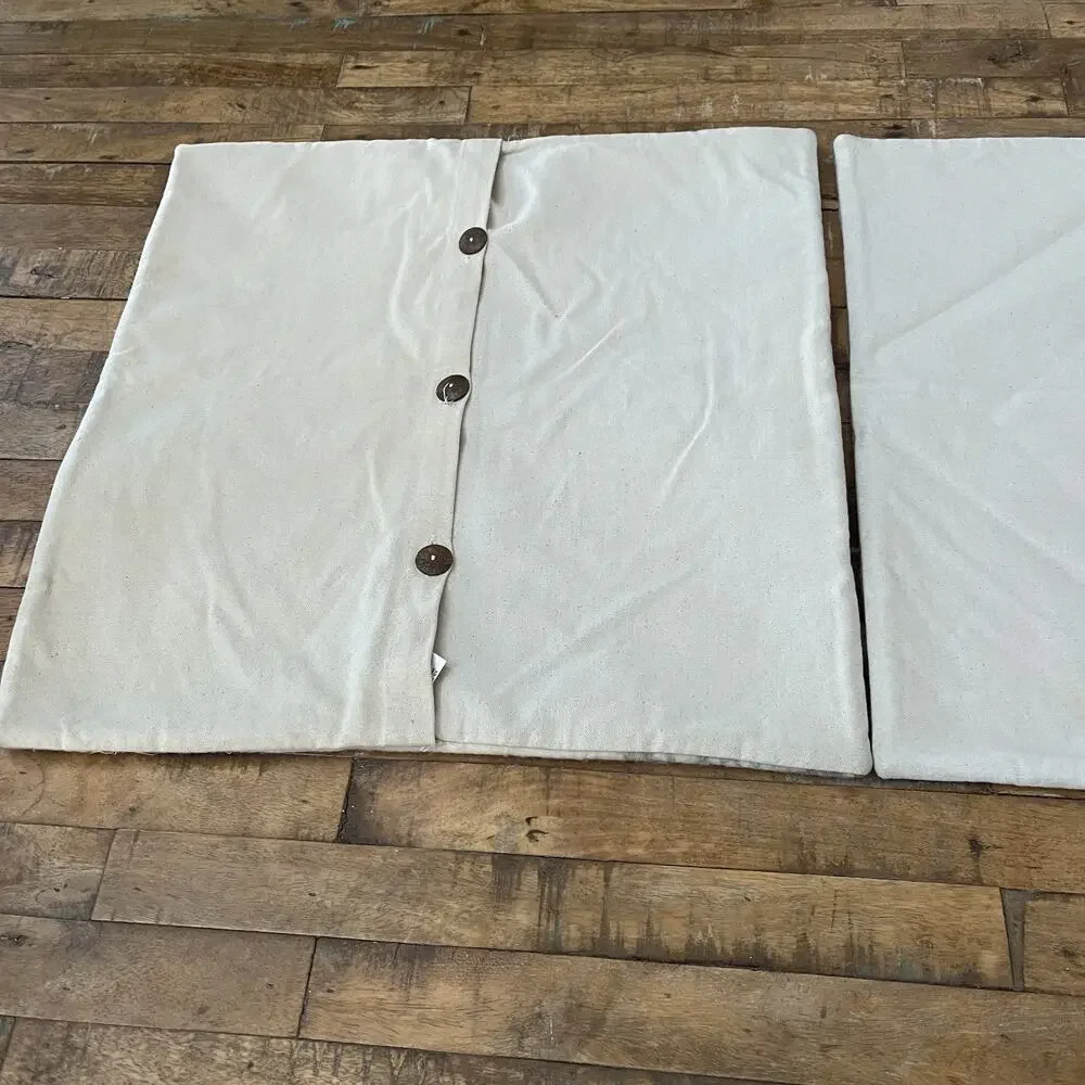 2 West Elm Square Wool Pillow Covers 19
